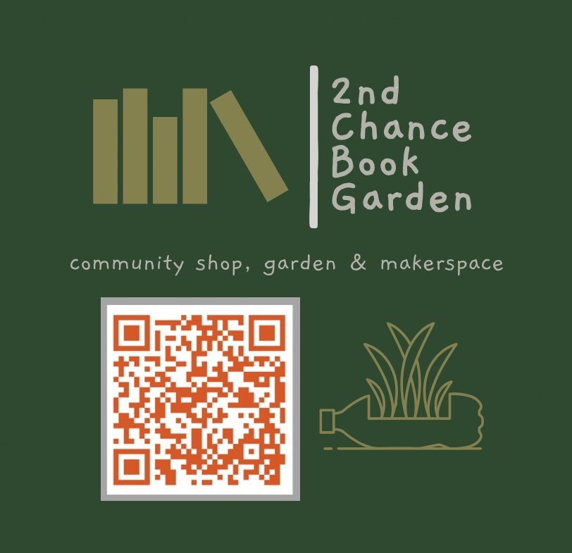 2nd Chance Book Garden Logo